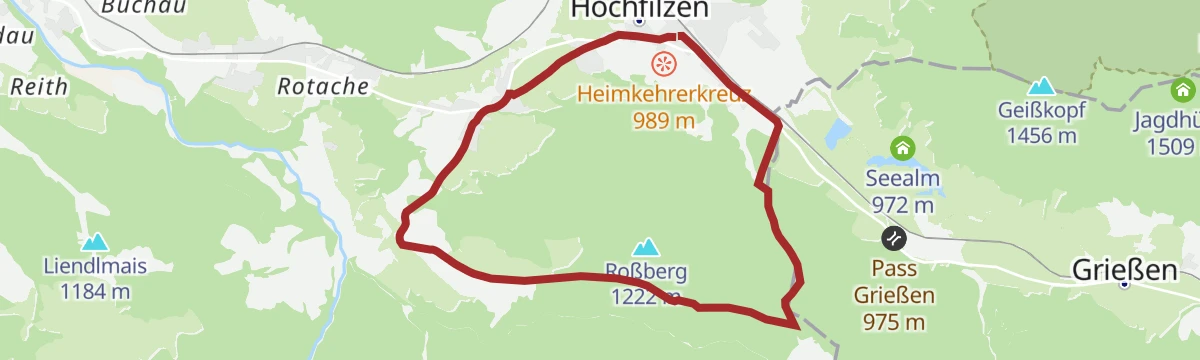 Route map: Eggerbergweg